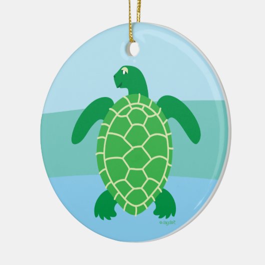 Zee Turtle Season Ornament (Links)