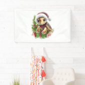 Zee Turtle Shirt Christmas Santa Hat Spandoek (Insitu)