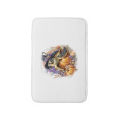 Zee Turtle Shirt Zee Halloween Badmat (Voorkant Verticaal)