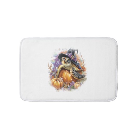 Zee Turtle Shirt Zee Halloween Badmat (Voorkant)