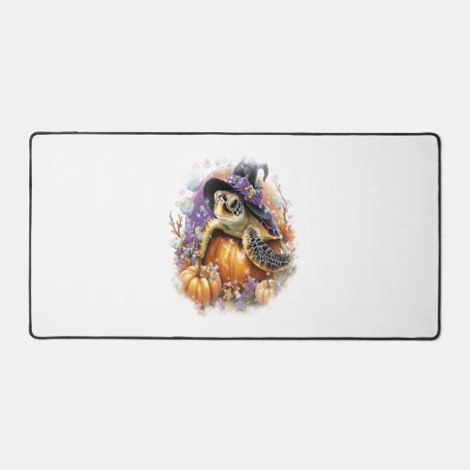 Zee Turtle Shirt Zee Halloween Bureaumat (Voorkant)