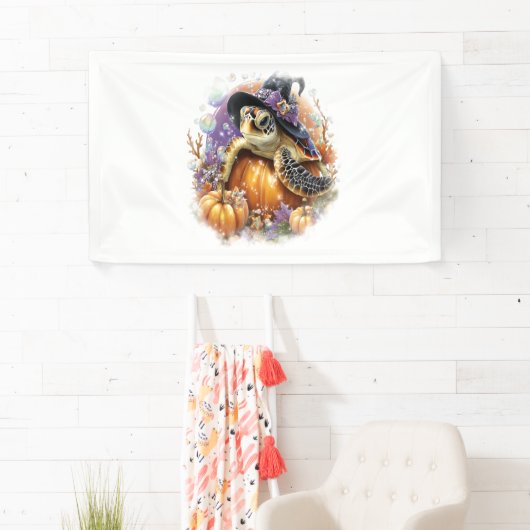 Zee Turtle Shirt Zee Halloween Spandoek (Insitu)