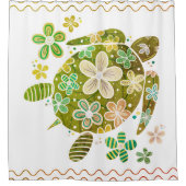 Zee Turtle Shower Curtain Douchegordijn (Voorkant)