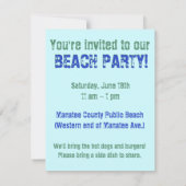 Zee Turtle Silhouette Kaart (Achterkant)