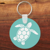 Zee Turtle Sleutelhanger (Voorkant)