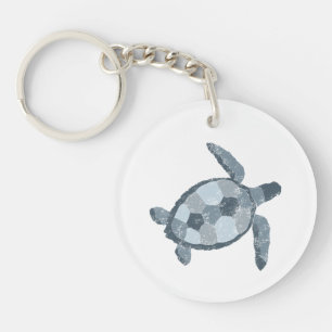 Zee Turtle Sleutelhanger