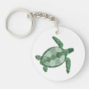 Zee Turtle Sleutelhanger