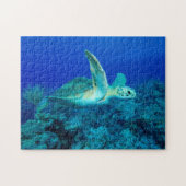 Zee Turtle Small Jigzaag Puzzle Legpuzzel (Horizontaal)