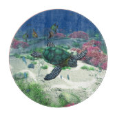 Zee Turtle Snijplank (Voorkant)