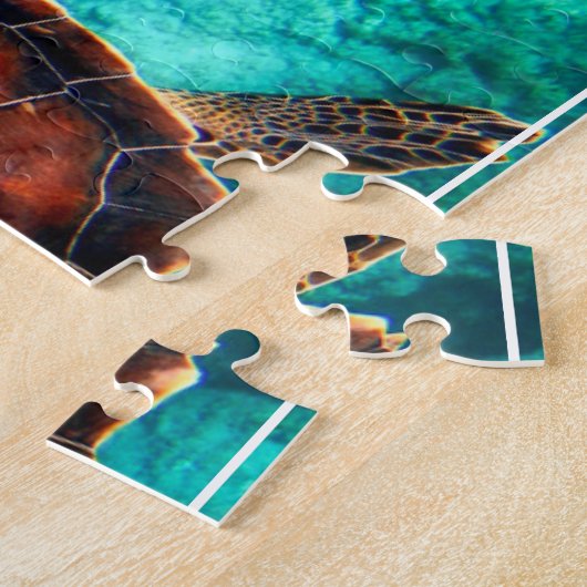 Zee Turtle spel puzzel (Zijkant)