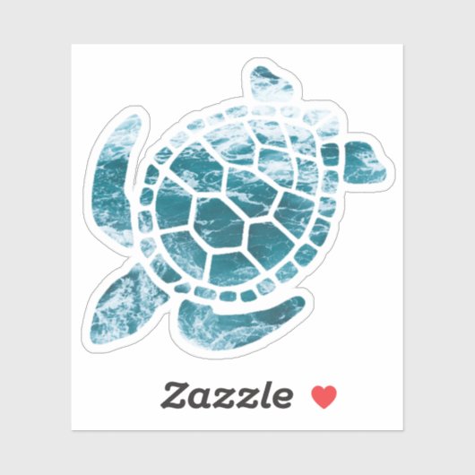 Zee Turtle Sticker (Vel)