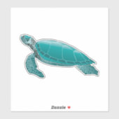 Zee Turtle Sticker (Vel)