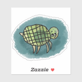 Zee Turtle Sticker