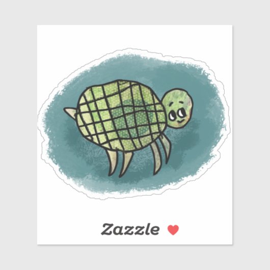 Zee Turtle Sticker (Vel)