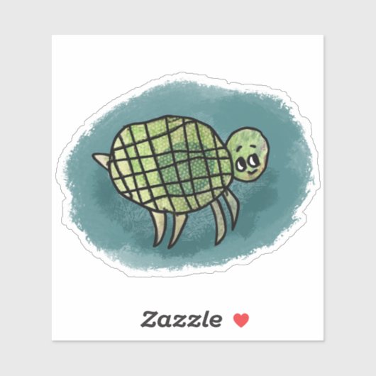 Zee Turtle Sticker (Vel)