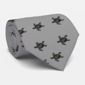 Zee Turtle Stropdas (Opgerold)