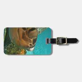 Zee Turtle Surprise Bagagelabel