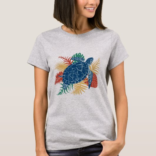 Zee Turtle T-Shirt (Voorkant)