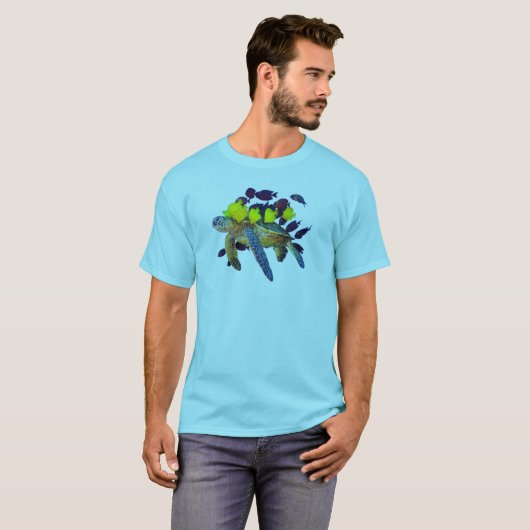 Zee Turtle T-Shirt (Voorkant volledig)