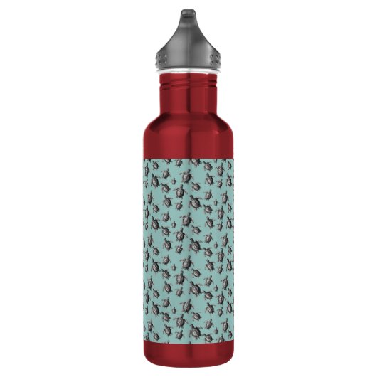 Zee Turtle Team Waterfles (Rechts)