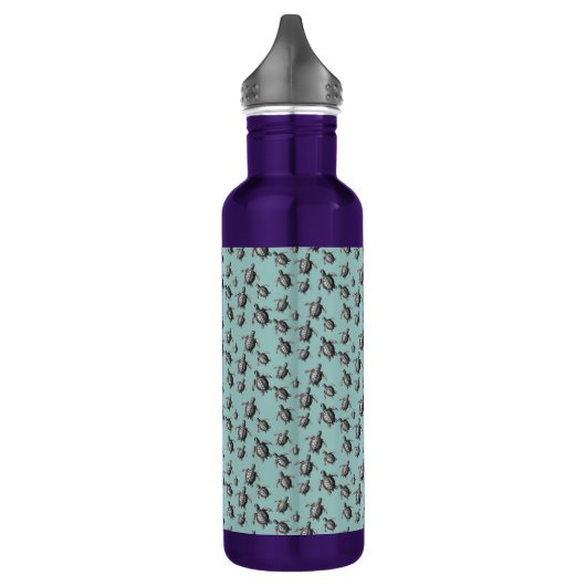 Zee Turtle Team Waterfles (Links)