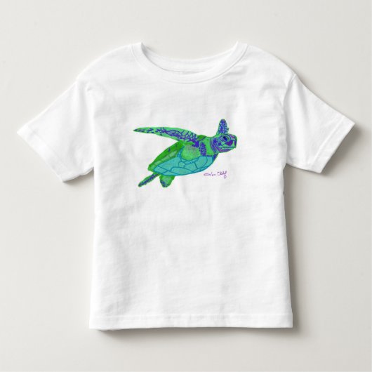 Zee Turtle Tee Shirt (Voorkant)