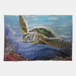 Zee Turtle Theedoek