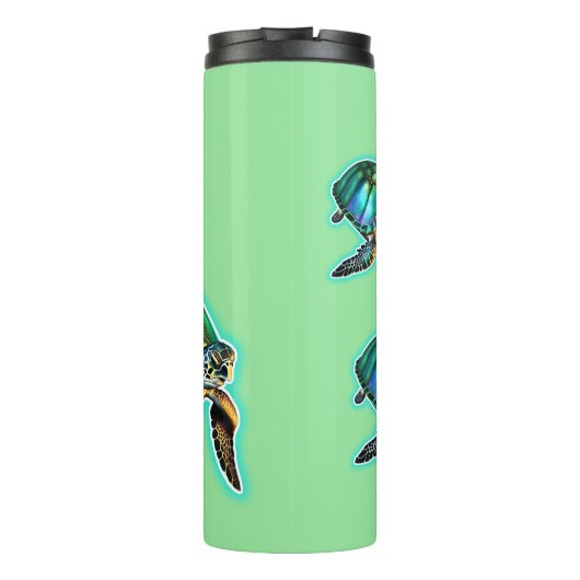 Zee Turtle Thermosbeker (Achterkant)