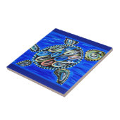 Zee Turtle Tiles Ocean Tropical Reef Marine Life Tegeltje (Zijkant)