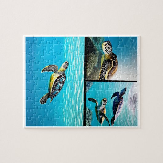 Zee Turtle Time Legpuzzel (Horizontaal)