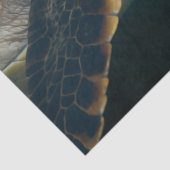 Zee Turtle Tissuepapier (Detail)