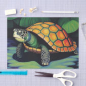 Zee Turtle Tissuepapier (Craft)