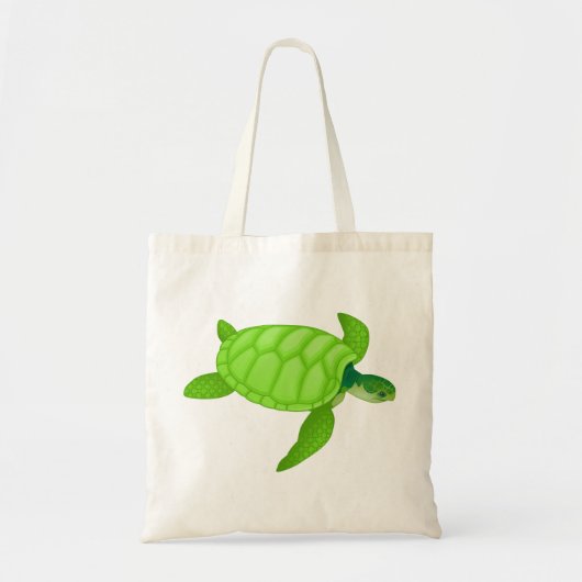 Zee Turtle Tote Bag (Voorkant)