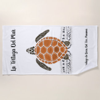 Zee Turtle Towel La Tortuga Del Mar Strandlaken