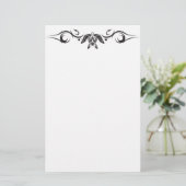 Zee Turtle Tribal Stationery Briefpapier (Staand voorkant)