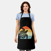 Zee Turtle Tribal Throwback Vakantie Schort (Gedragen)