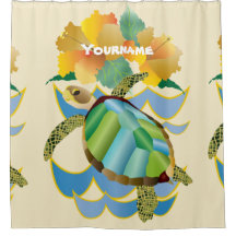  Zee Turtle Tropical Yellow Hibiscus Flowers