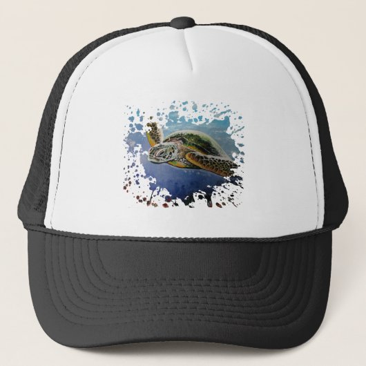 Zee Turtle Trucker Pet (Voorkant)