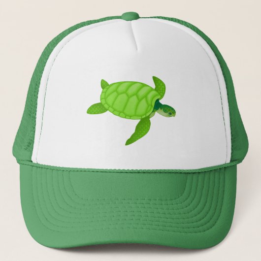 Zee Turtle Trucker Pet (Voorkant)