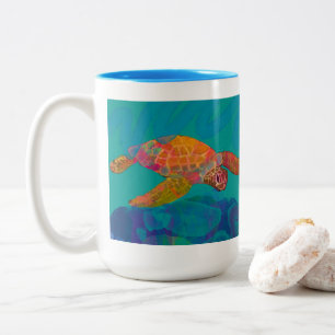 Zee Turtle Two Tone Mok
