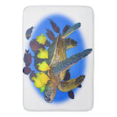 ZEE TURTLE VAN EKLEKTIX BADMAT (Voorkant Verticaal)