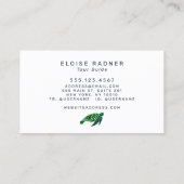 Zee Turtle Visitekaartje (Achterkant)