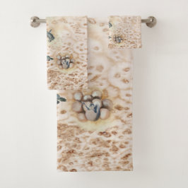 Zee Turtle Voyage Bad Handdoek