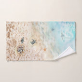 Zee Turtle Voyage Bad Handdoek (Handdoek)
