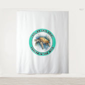 Zee Turtle Wandkleed (Voorkant)