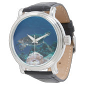 Zee Turtle Watch Horloge (Gekanteld)