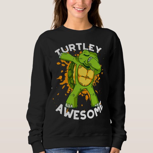 Zee Turtle Water Turtle 87 Trui (Voorkant)
