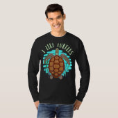 Zee Turtle Water Turtle Turtle T-shirt (Voorkant volledig)
