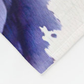 Zee Turtle Waterverf Schilderen Fleece Deken (Hoek)