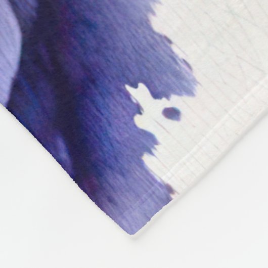 Zee Turtle Waterverf Schilderen Fleece Deken (Hoek)